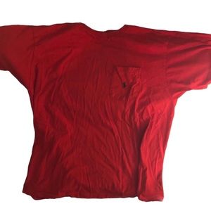 Men’s red Ralph Lauren Polo Shirt Size Large